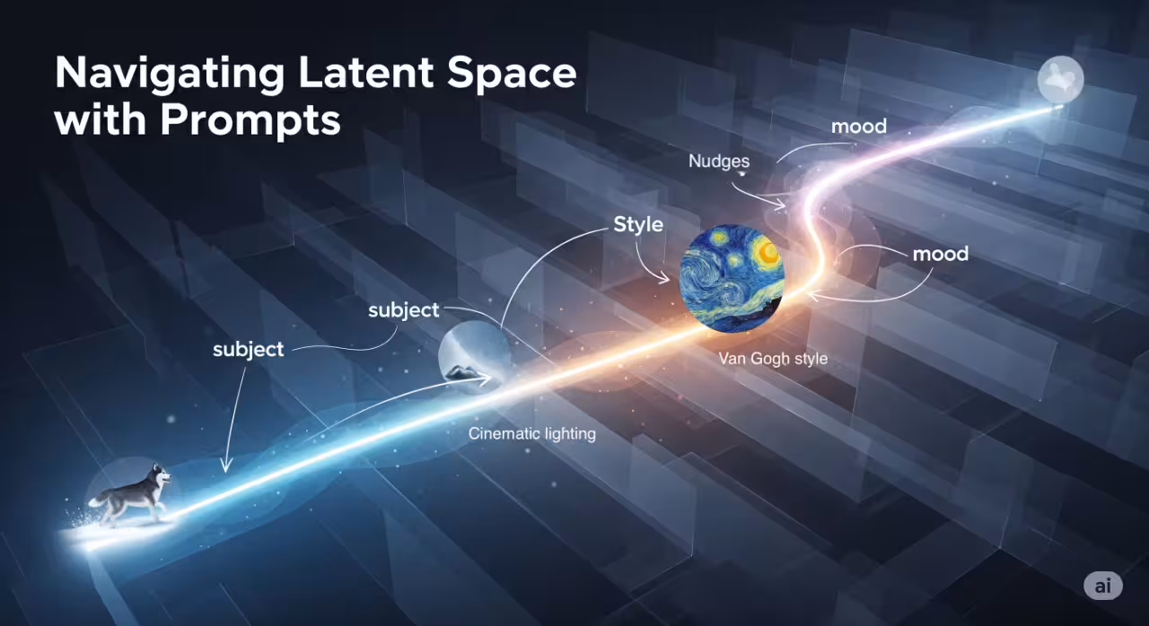 Illustration: Nudging the style and mood of the model